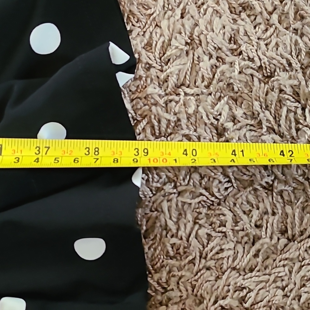 Ralph Lauren super cute polka dot dress with belt, 16w, a-line - Picture 9 of 11